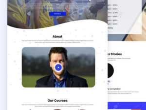 coaching website design