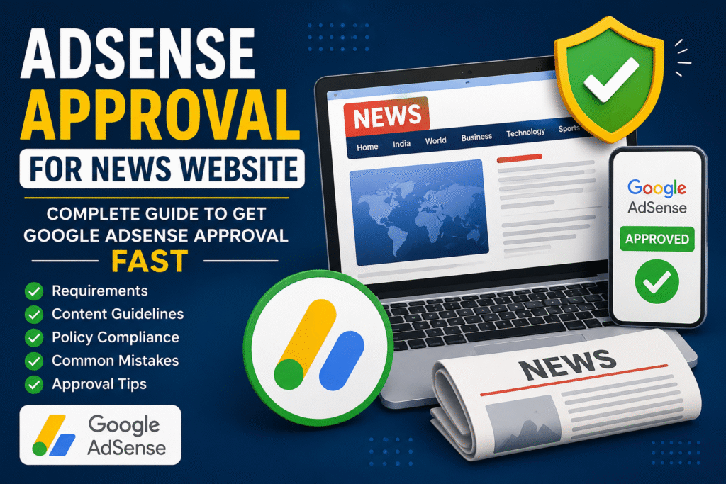 AdSense Approval for News Website