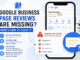 Google Business Reviews Missing
